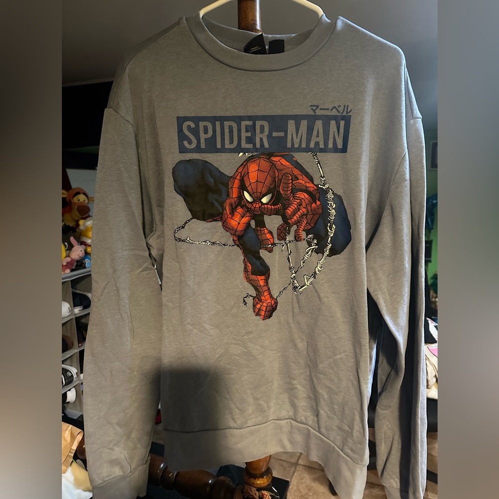 Spider man sweatshirt